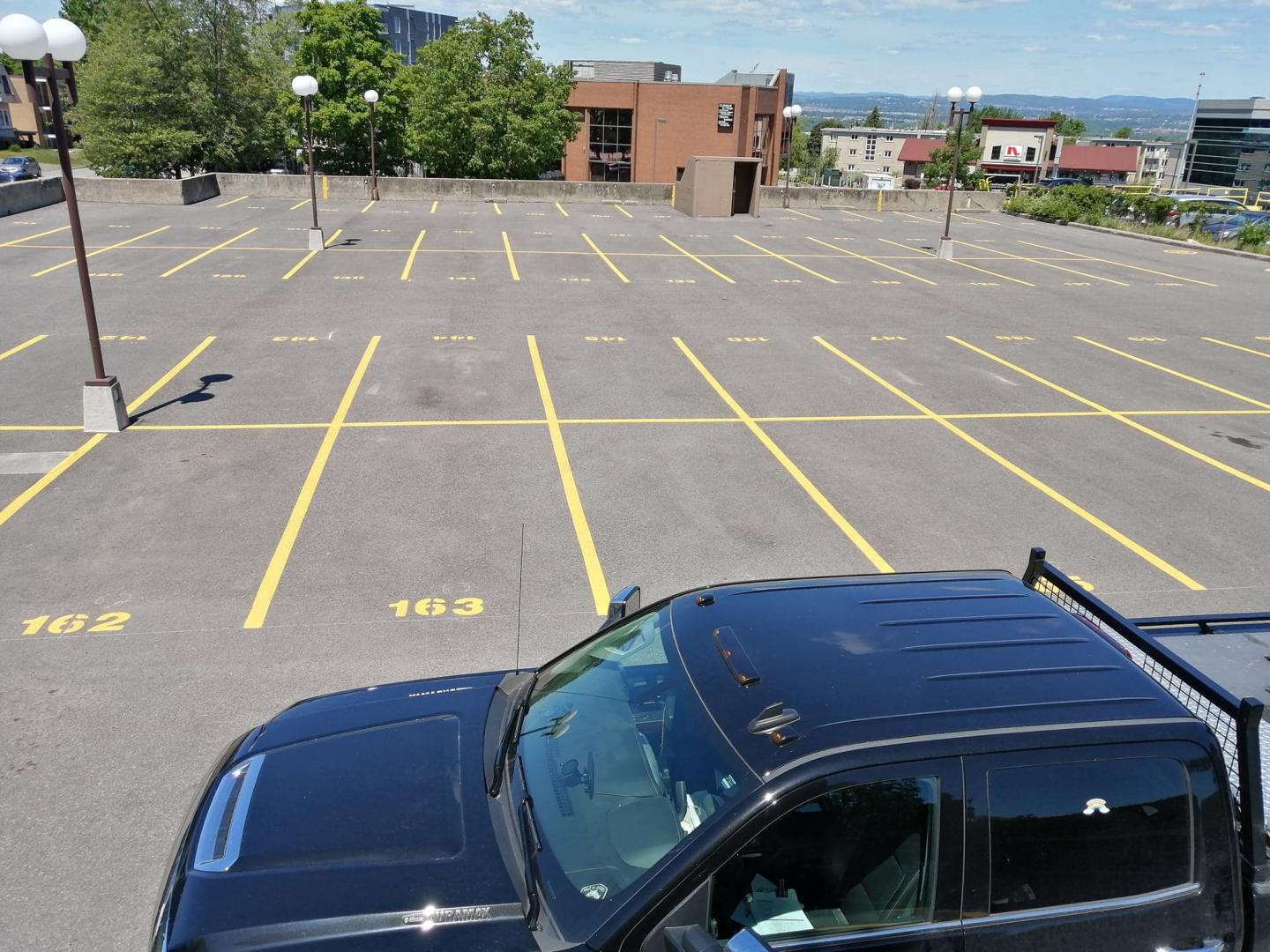 Entreprise de marquage au sol ville de Québec